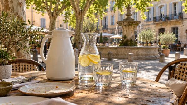 Choisir entre un pichet isotherme et une carafe classique