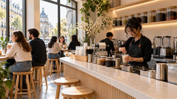 Guide complet pour lancer votre bar à bubble tea : équipements et coûts